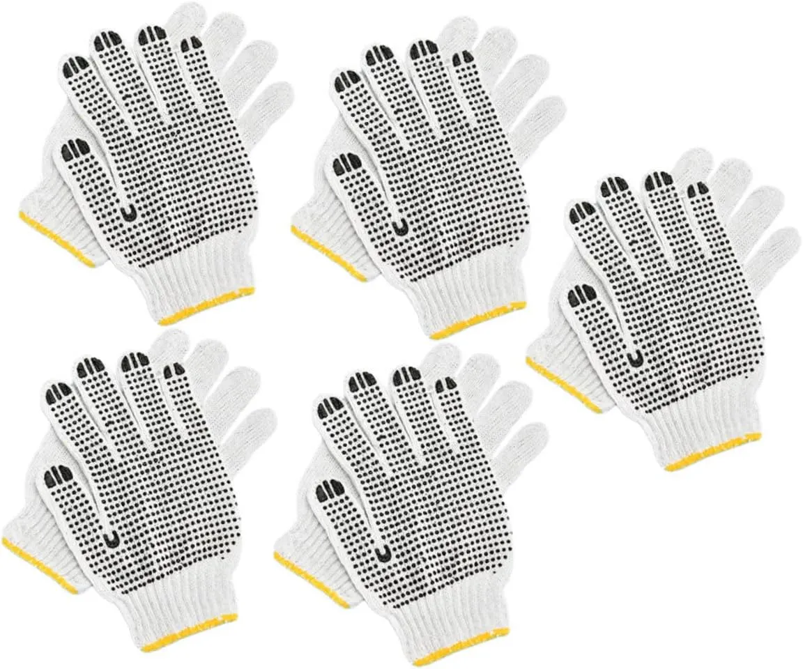 ARTIBETTER Gloves Protection 5 Pairs Heat Resistant Gloves for Men Women Thermal Insulation Random Color