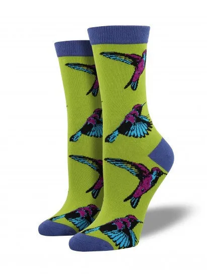 Brilliant Hummingbird Bamboo Socks (Women's)