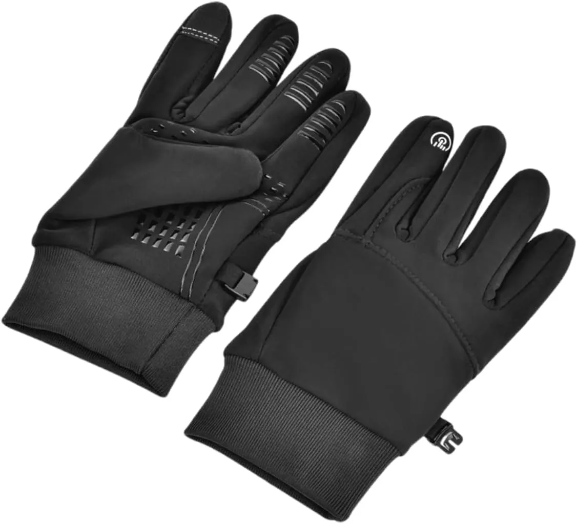 Cabilock Winter Gloves Warm Outdoor Cycling Gloves Touchscreen Windproof and Waterproof