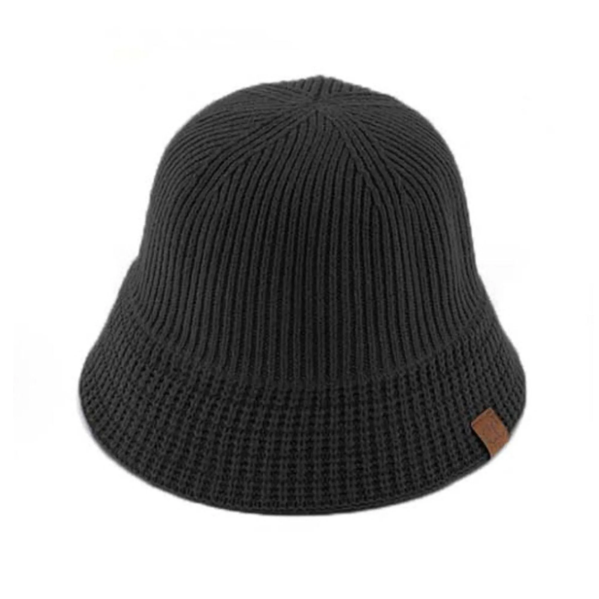 CC Beanie Ribbed Knit Adjustable Bucket Hat by Truly Contagious