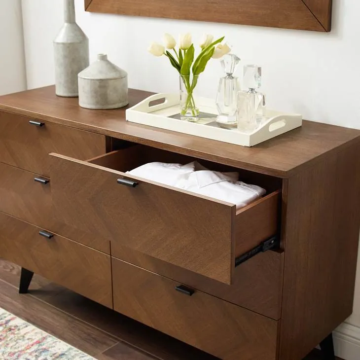 Kali Wood Dresser Walnut