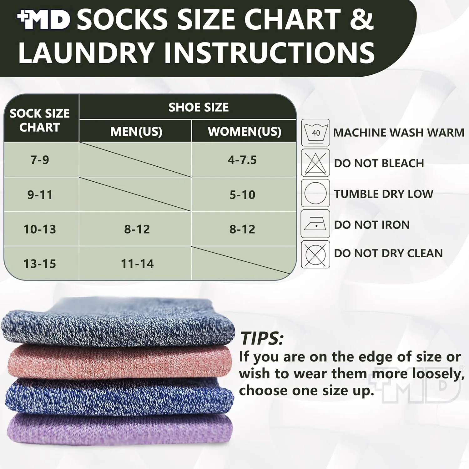  MD Ankle Socks for Women & Men, Viscose for Bamboo Running Athletic Socks with Sports Tab, Soft Cushion, 6 Pack