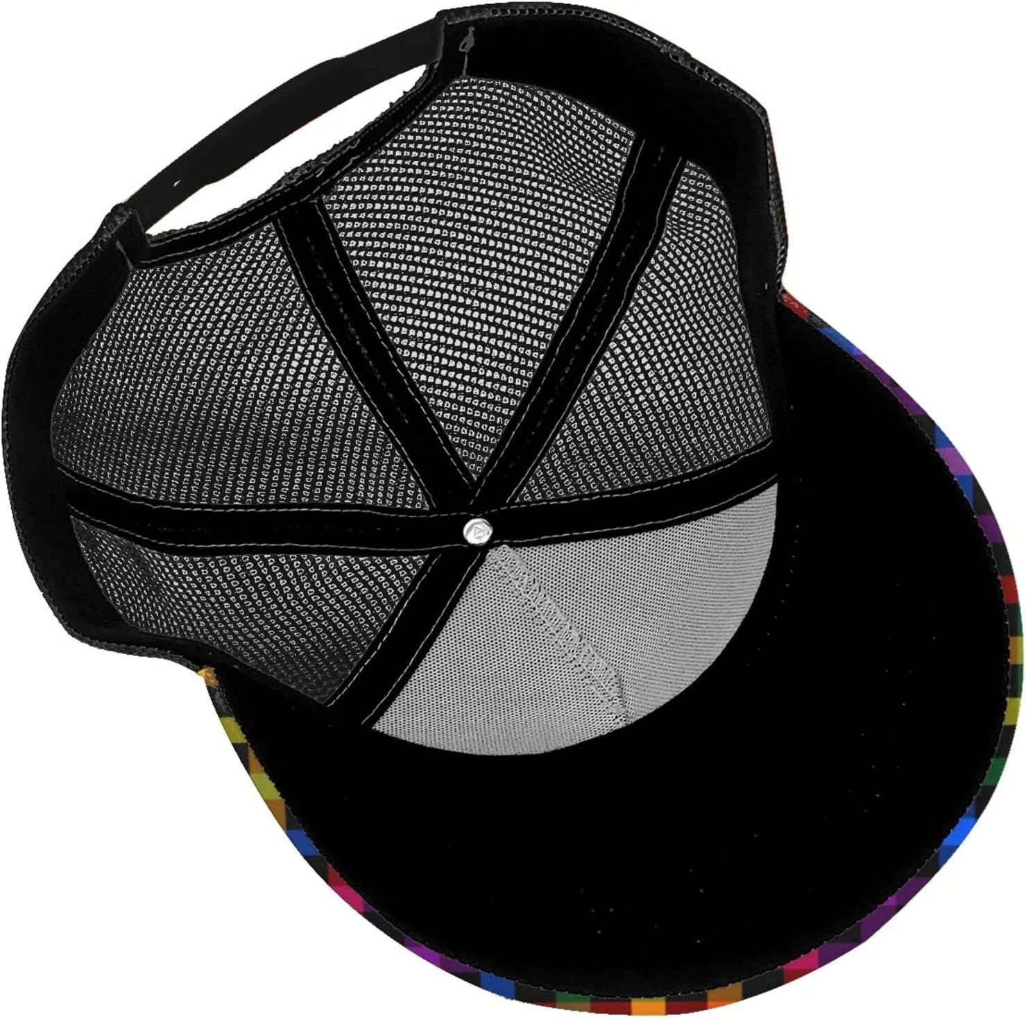 Rainbow Pride LGBT Gay Pride Sun Baseball Hats Adjustable Baseball Sun Cap Hats for Men Women
