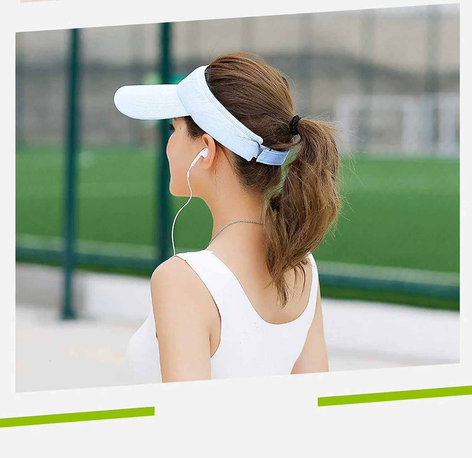 Sports Visor Sun Hats Unisex Men Women Summer Visor Baseball Cap with Thicker Sweatband