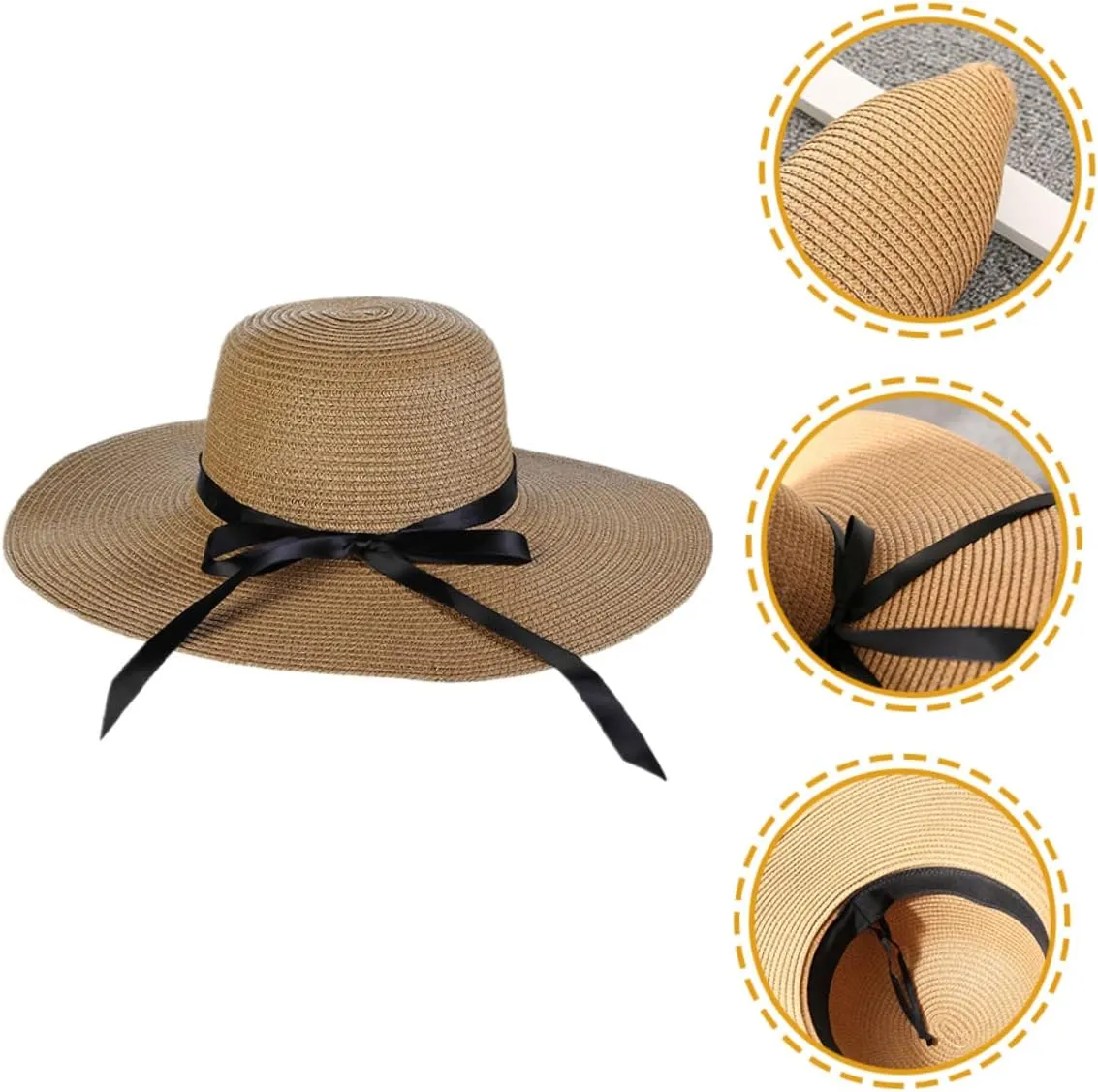 Straw Sun Hat Sun Hat Hat for Women Bucket Hat Women Hat Bucket Hat Summer Hat Wide Straw Hat Beach Hats