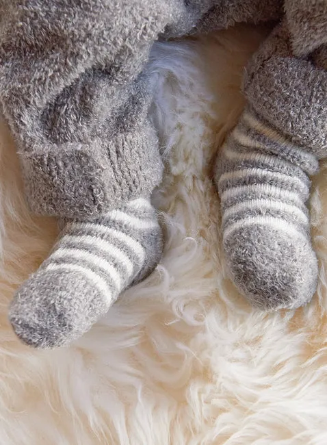 Ultra Soft Baby Socks, 3 Pack