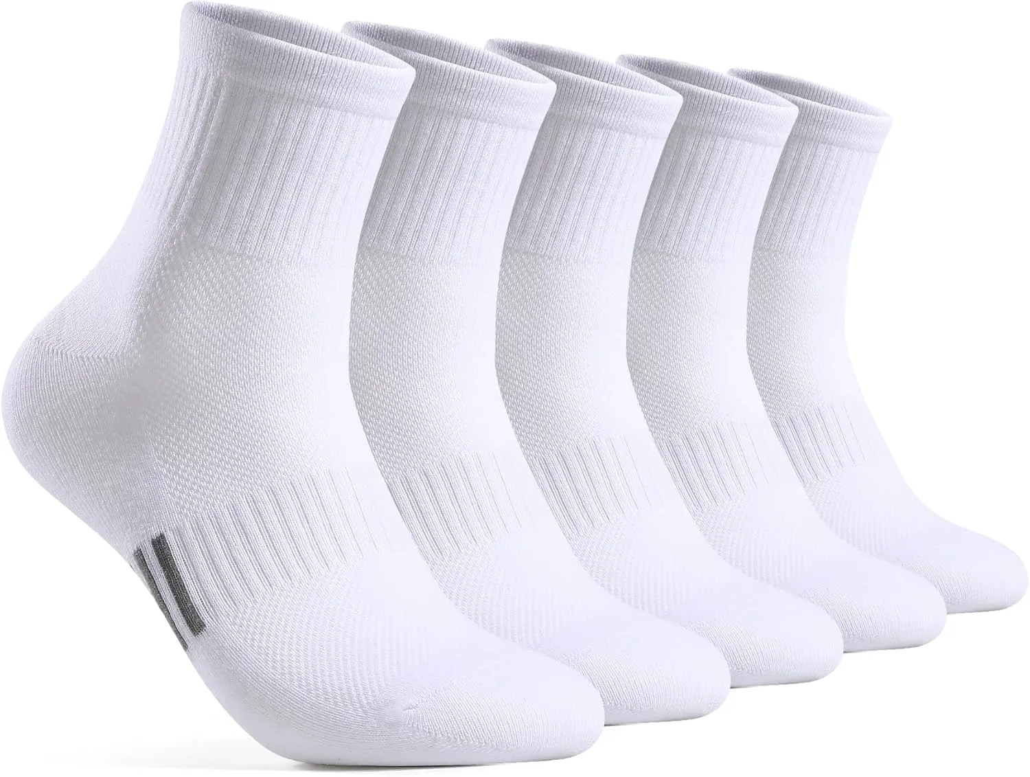 Women Athletic Cotton Socks Size 6-12 Anti Odor Super Soft for Running Hiking Casual