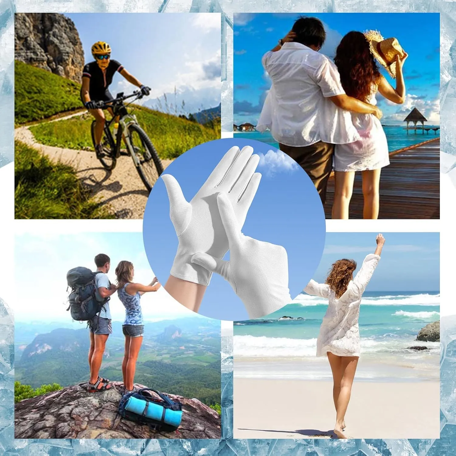 Women's Winter Touchscreen Gloves Warm Knit Lined for Women, for Outdoor Sports,Cycling, Driving, Hiking, Running